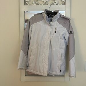 Zeroxposur White Winter Coat